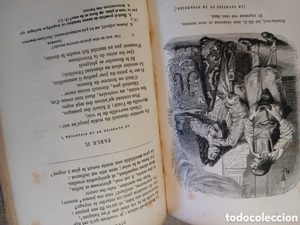 Libros antiguos: Fables de la Fontaine, Lemaistre - Foto 8