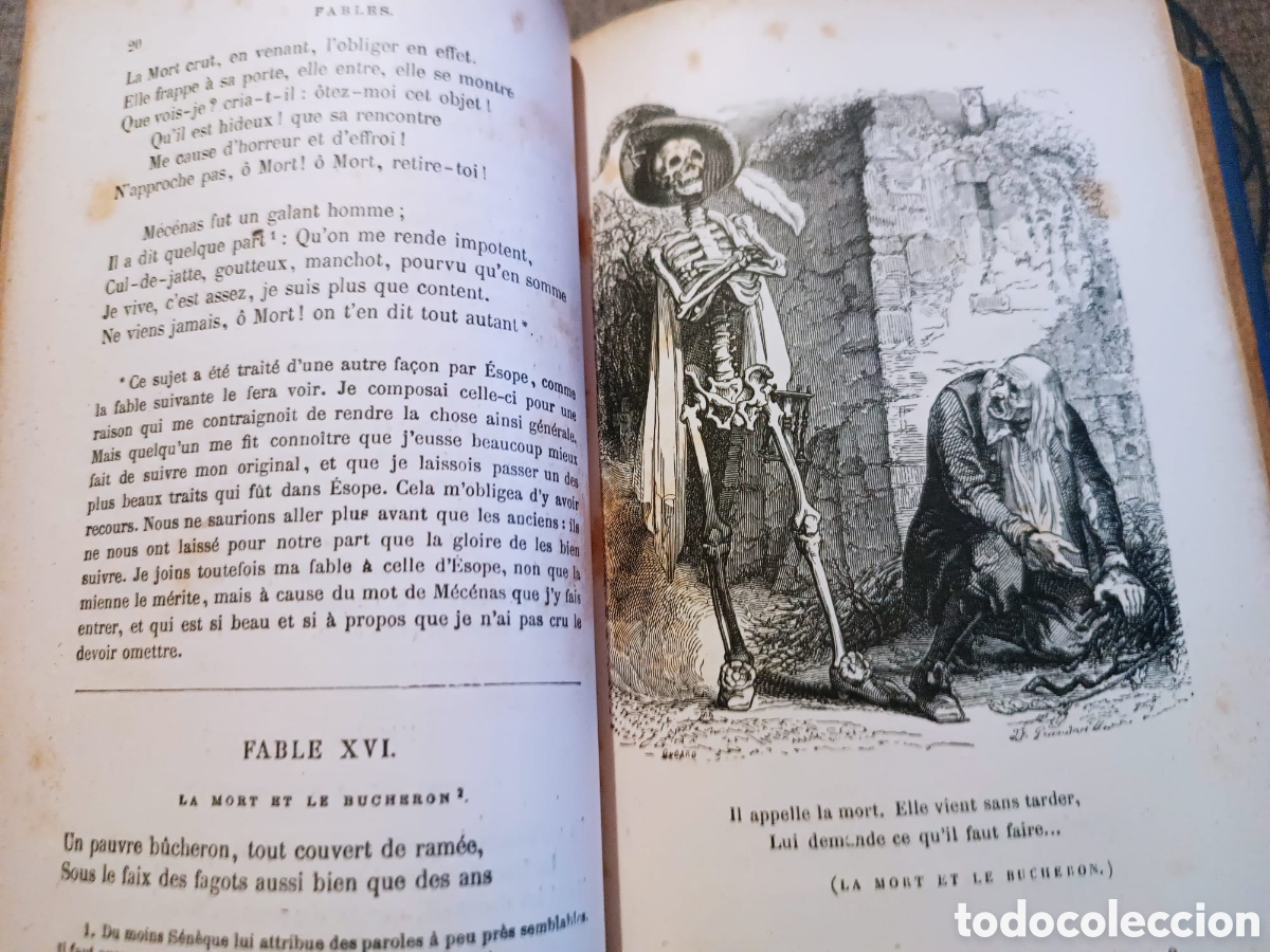 Libros antiguos: Fables de la Fontaine, Lemaistre - Foto 11