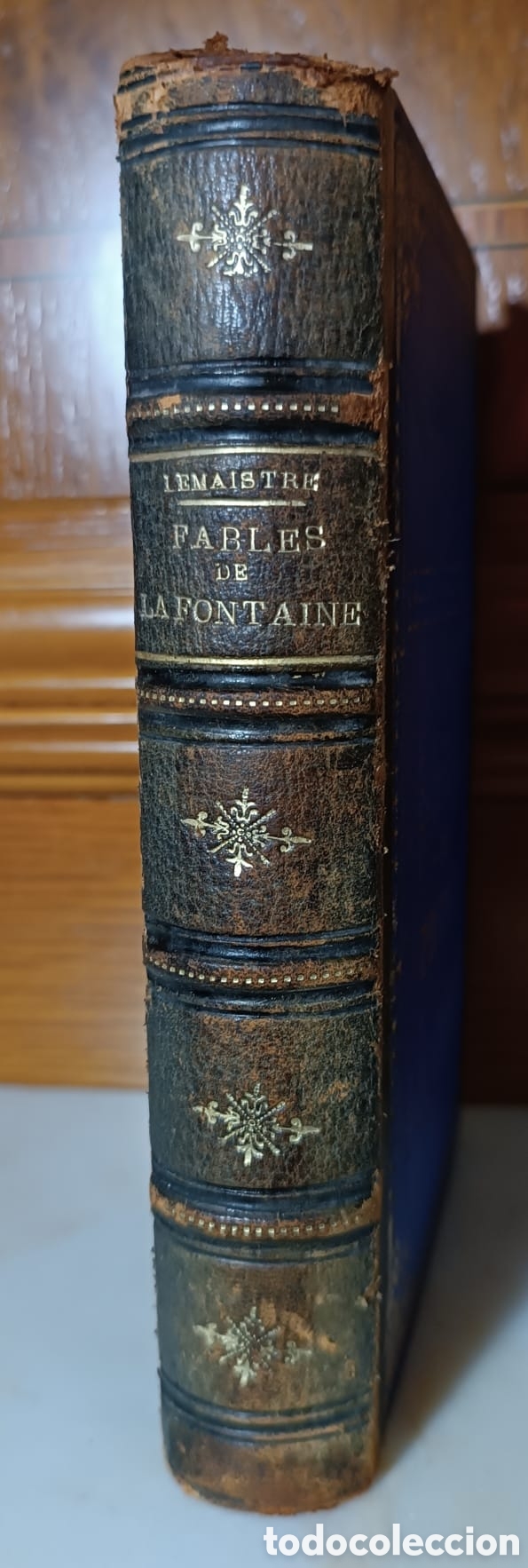 Libros antiguos: Fables de la Fontaine, Lemaistre - Foto 1