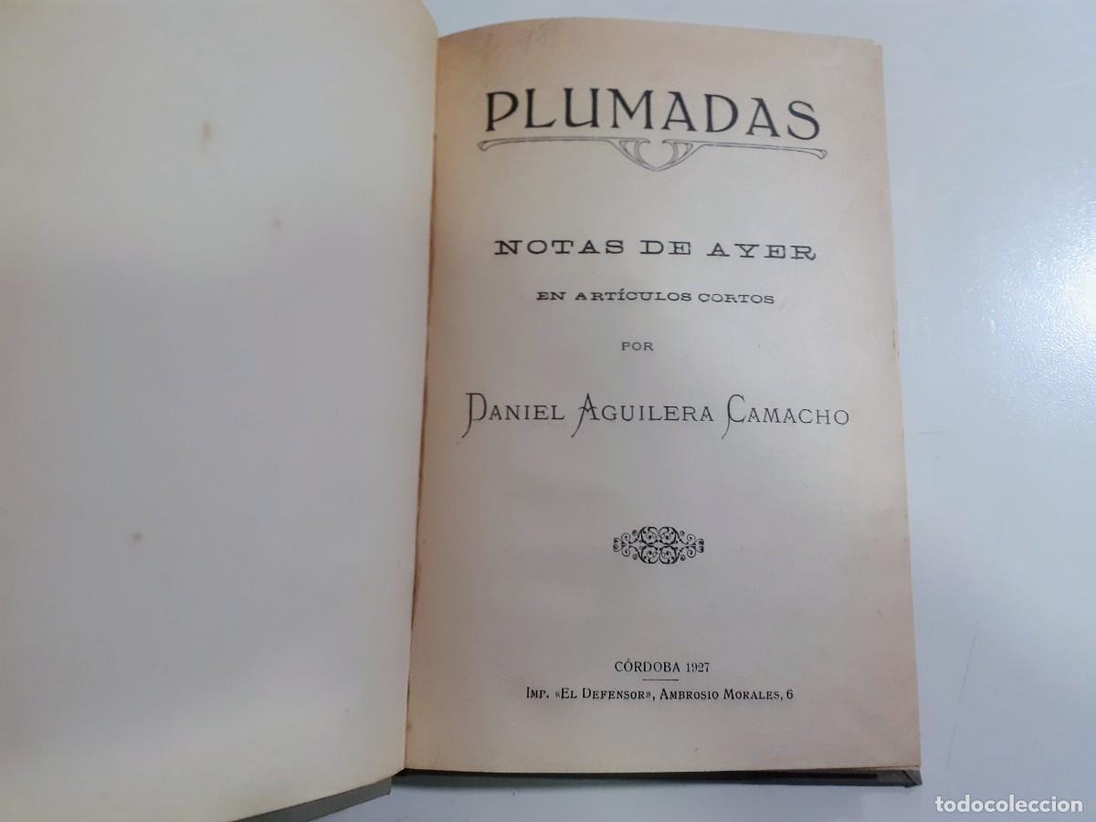 Libros antiguos: Libro C&oacute;rdoba Baena plumas - Foto 4