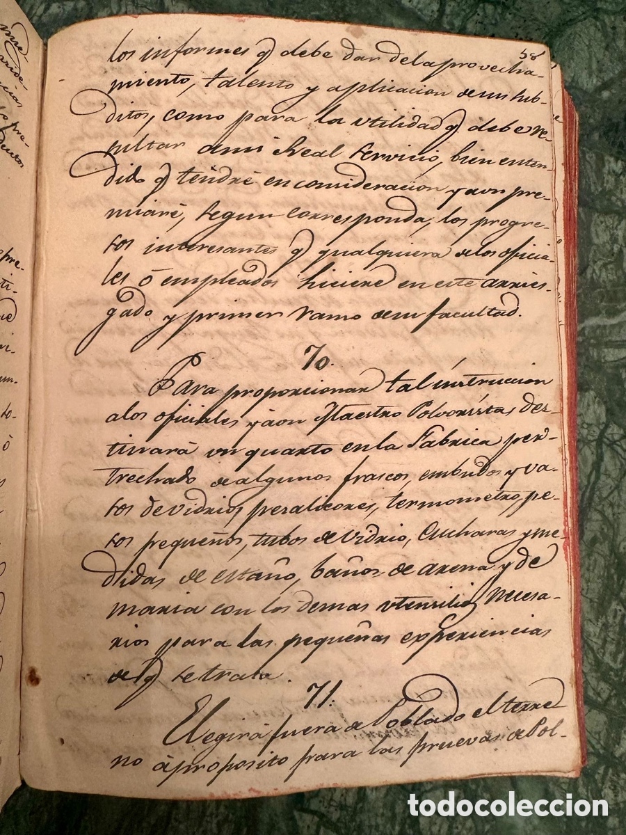 Libros antiguos: Libro manuscrito de ordenanzas - Foto 3