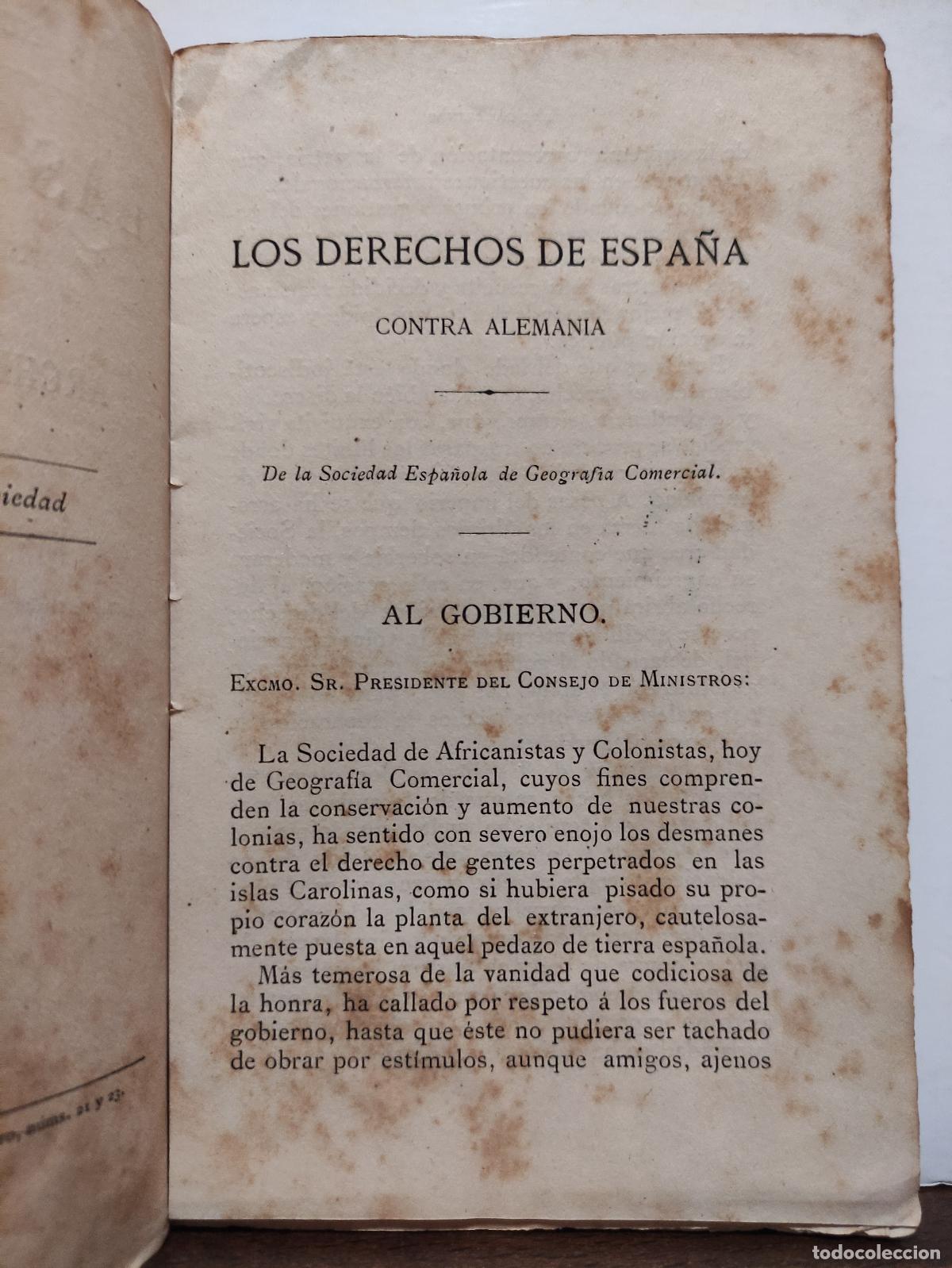 Libros antiguos: LAS CAROLINAS - PRIMERA PARTE - MANUEL ESCUDE BARTOLI - Foto 3