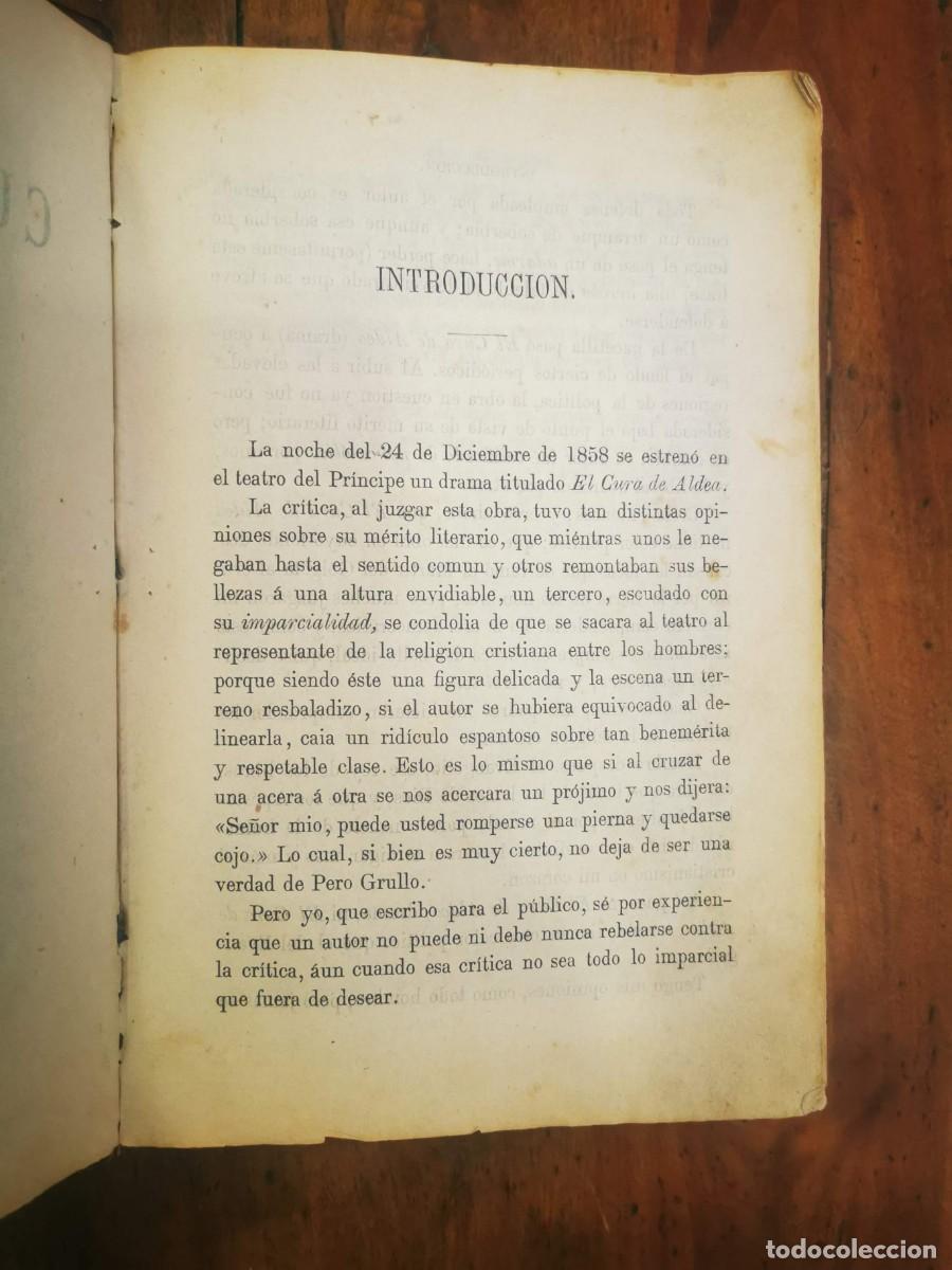 Libros antiguos: P&Eacute;REZ ESCRICH, Enrique. El cura de aldea - Foto 5