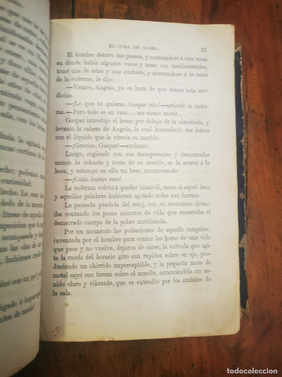 Libros antiguos: P&Eacute;REZ ESCRICH, Enrique. El cura de aldea - Foto 8