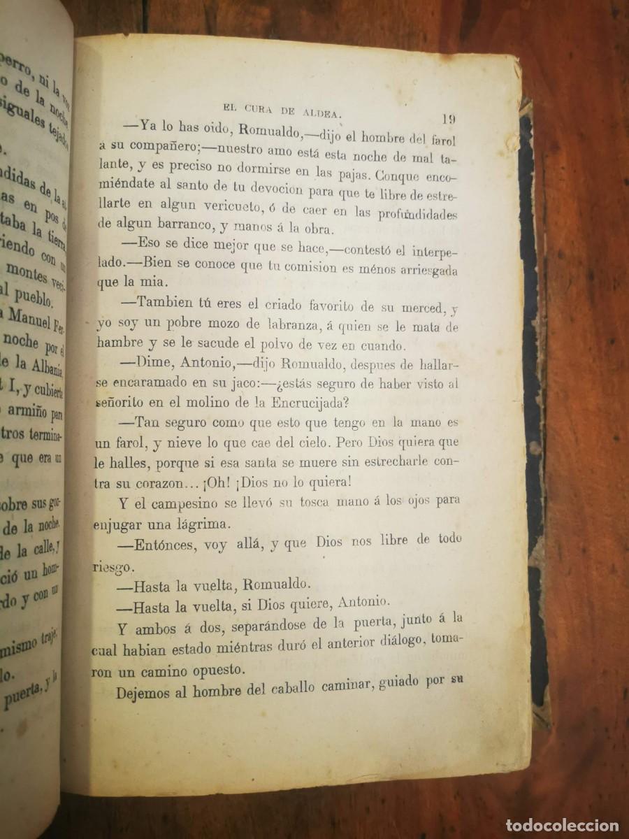 Libros antiguos: P&Eacute;REZ ESCRICH, Enrique. El cura de aldea - Foto 9