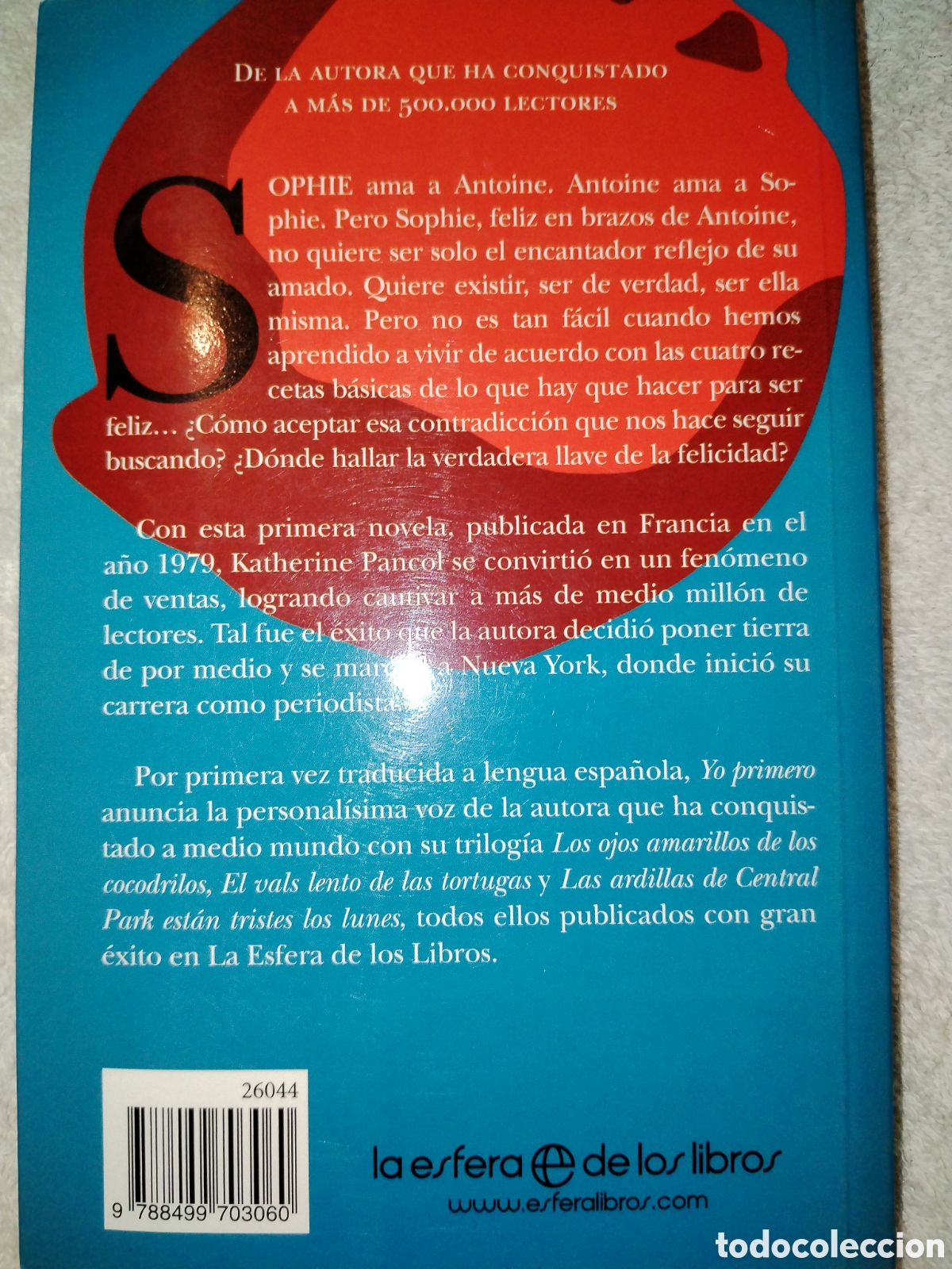 Libros antiguos: Yo primero. Katherine Pancol - Foto 2