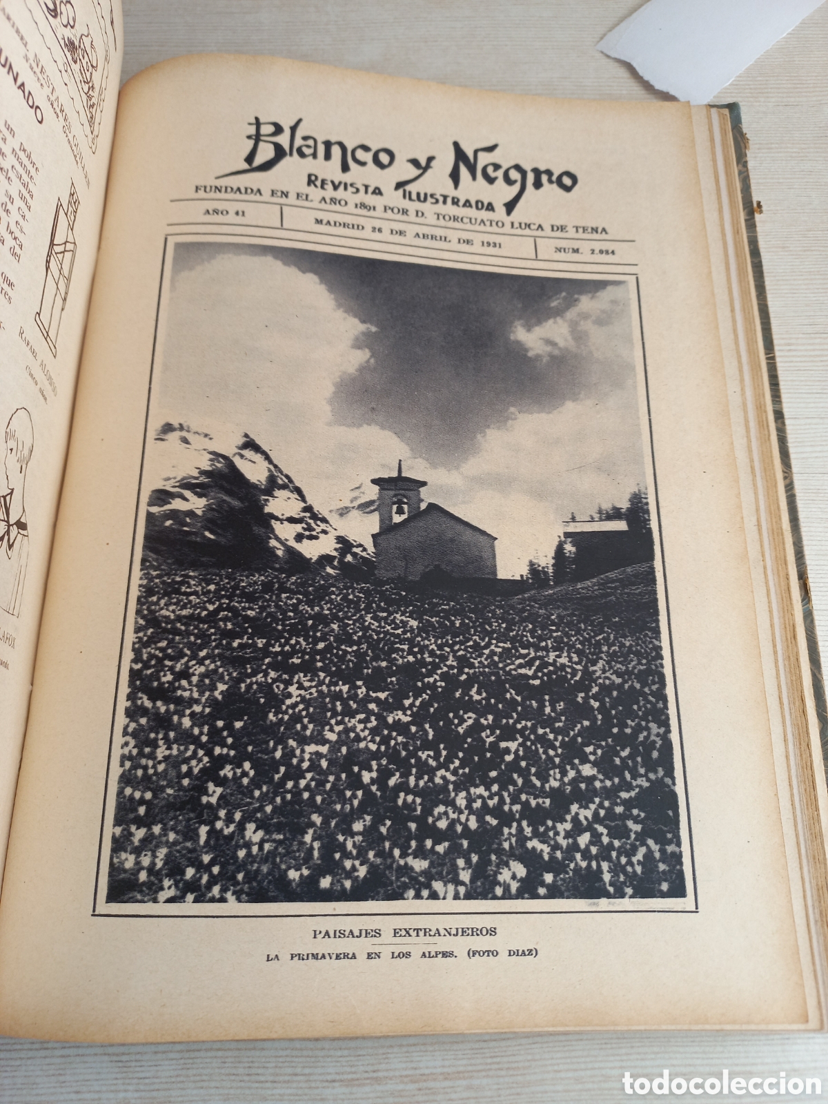 Libros antiguos: Revista Ilustrada Blanco y Negro, 1931. - Foto 6