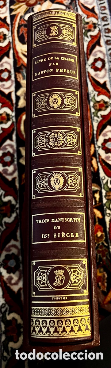 Libros antiguos: &ldquo; Libro de Caza &ldquo; de Gaston F&eacute;bus . Edici&oacute;n Facs&iacute;mil Moleiro . - Foto 8