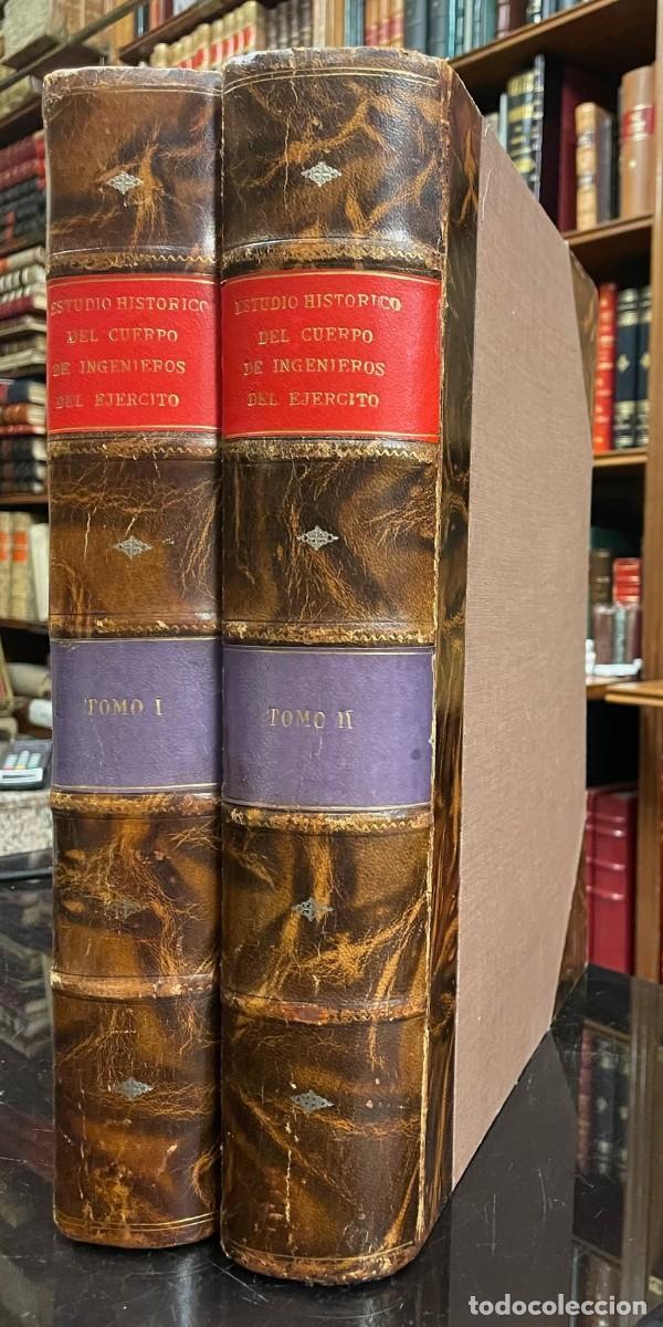 Libros antiguos: Estudio Hist&oacute;rico Del Cuerpo De Ingenieros Del Ejercito - Foto 1