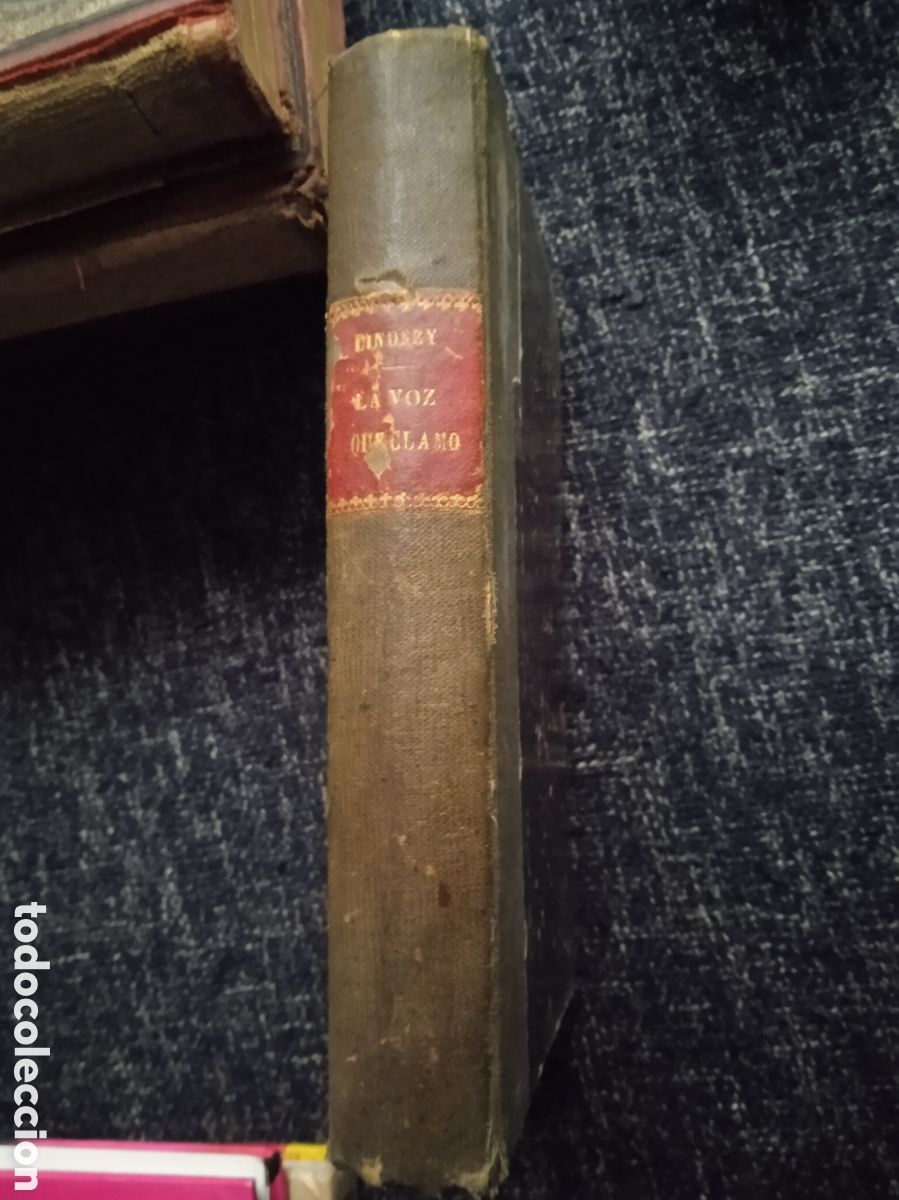 Libros antiguos: LA VOZ QUE CLAMO. / JHON LINDSEY. -ED. DEDALO. MADRID, 1931