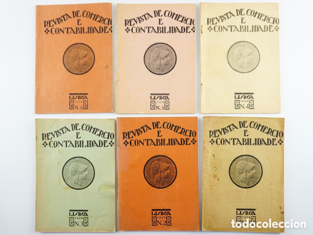 Libros antiguos: Fernando Pessoa - Revista de Com&eacute;rcio e Contabilidade - 1926 - Foto 1