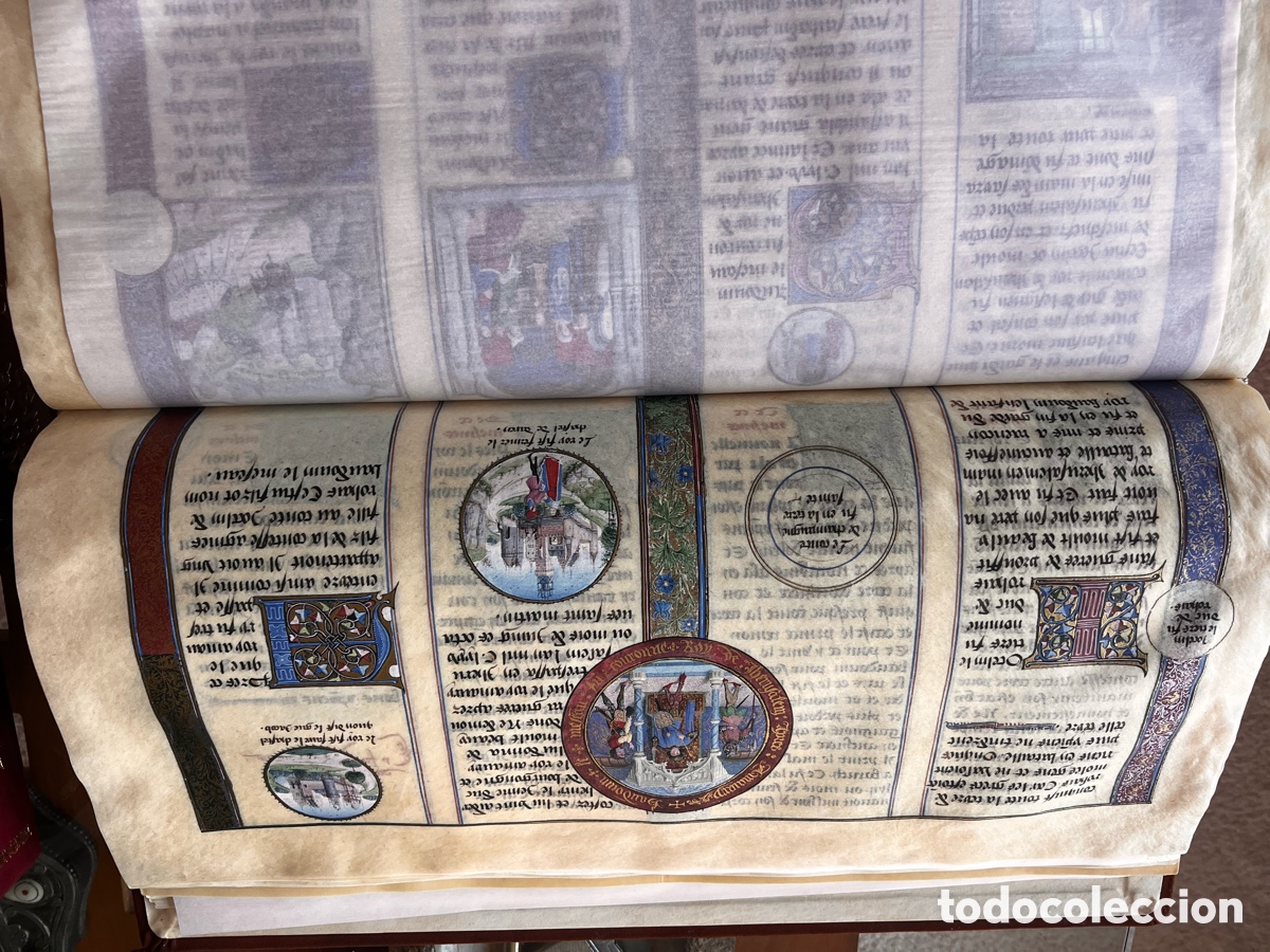 Libros antiguos: Las Cr&oacute;nicas de Jerusal&eacute;n abreviadas . Facs&iacute;mil Scriptorium. Con libro de estudio. - Foto 3