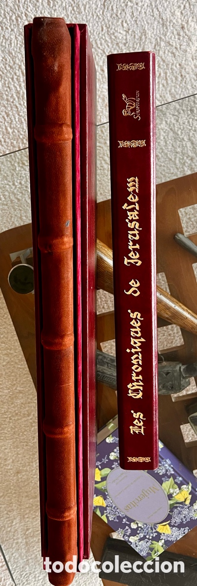 Libros antiguos: Las Cr&oacute;nicas de Jerusal&eacute;n abreviadas . Facs&iacute;mil Scriptorium. Con libro de estudio. - Foto 5