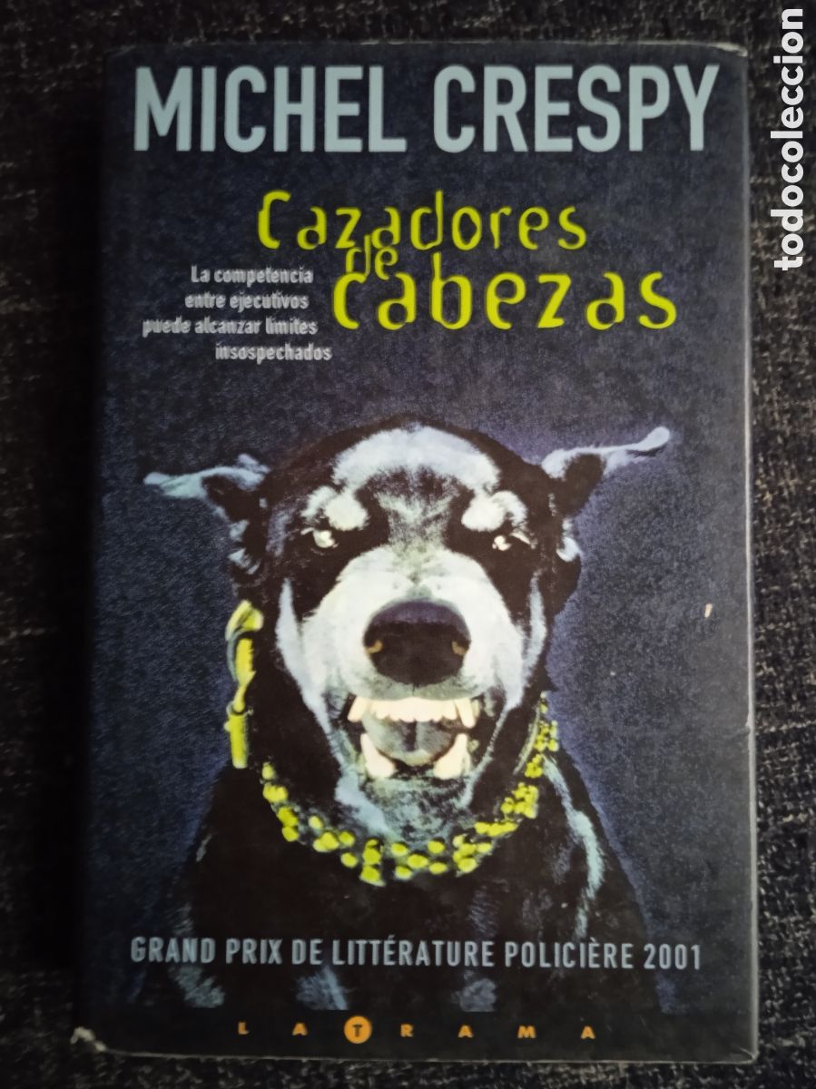 Libros antiguos: CAZADORES DE CABEZAS / Michel Crespy - Foto 1