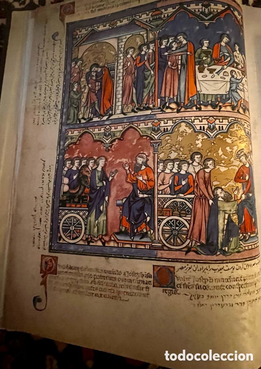 Libros antiguos: La Biblia de los Cruzados . Facs&iacute;mil Scriptorium - Foto 3