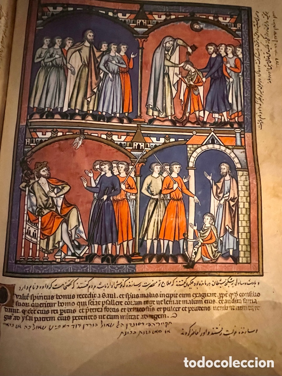 Libros antiguos: La Biblia de los Cruzados . Facs&iacute;mil Scriptorium - Foto 1