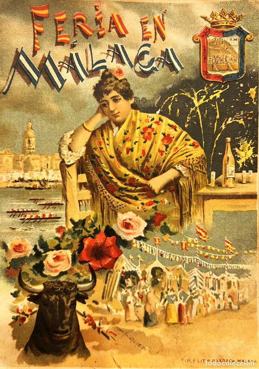 Libros antiguos: Feria en M&aacute;laga 1894. - Foto 2