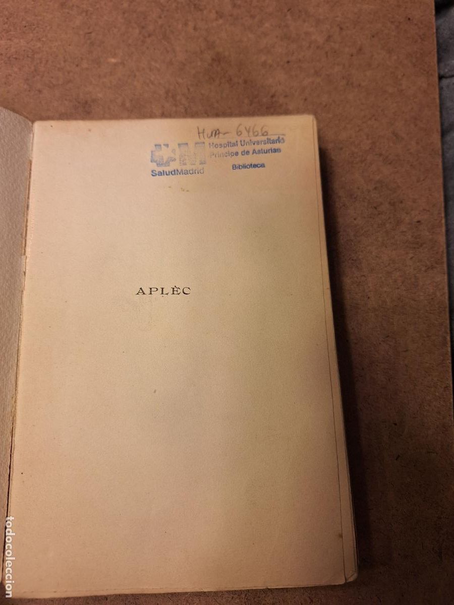 Libros antiguos: Apl&egrave;c - Joseph M&ordf; Roca - Foto 5
