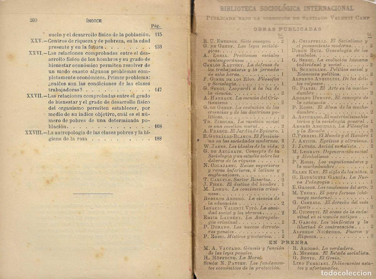 Libros antiguos: Fuerza y Riqueza. Estudios antropol&oacute;gicos - Foto 4