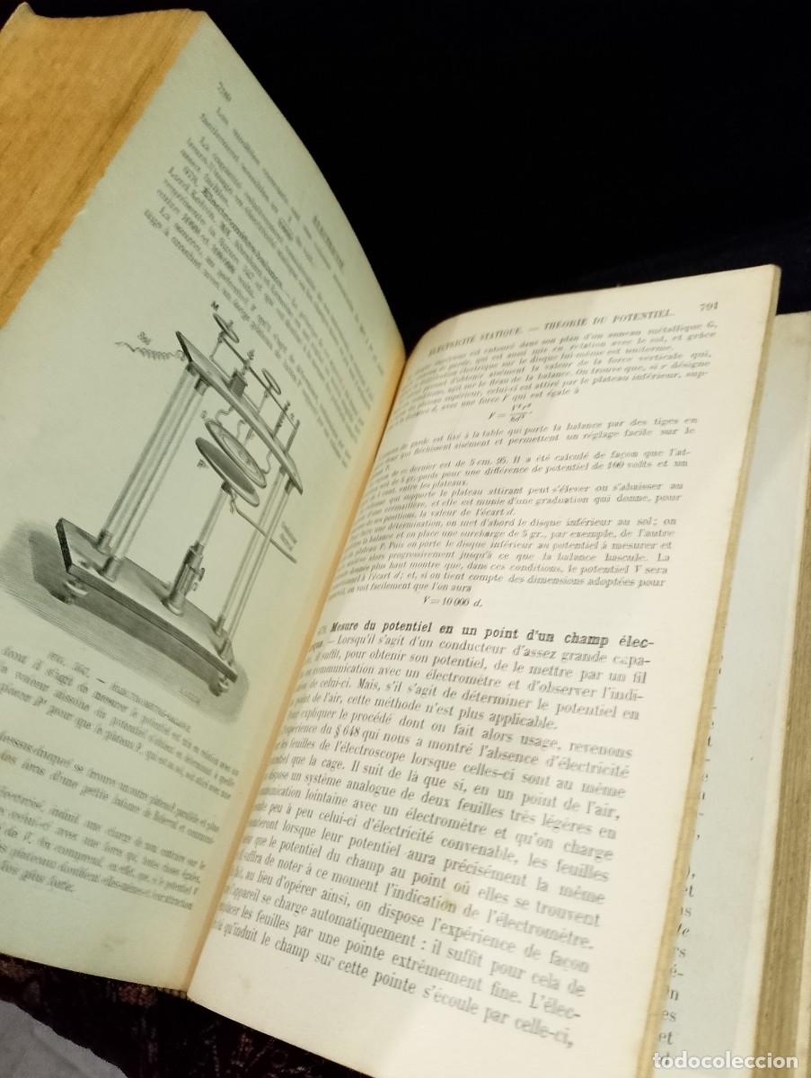 Libros antiguos: Cours &Eacute;lementaire de Physique 1907 M. Chassagny - Foto 2