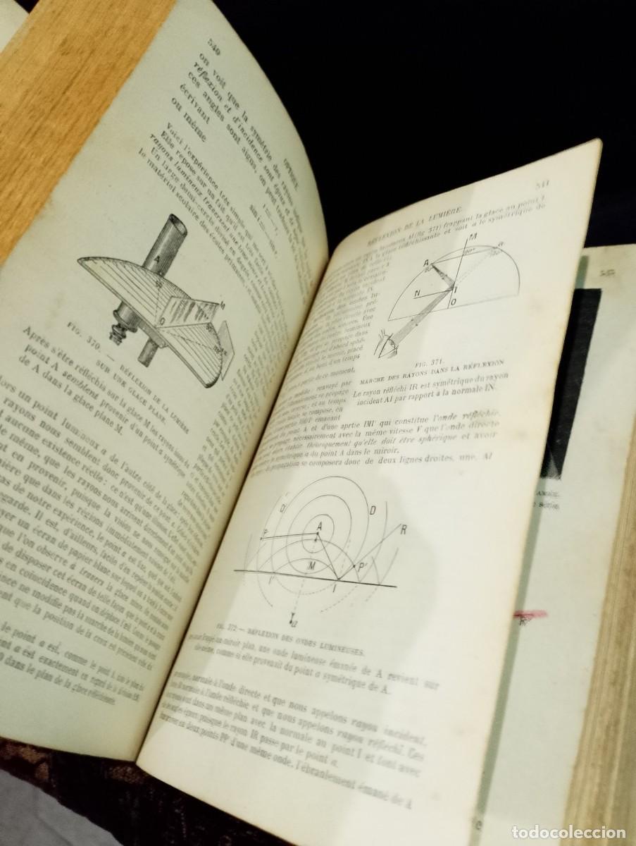 Libros antiguos: Cours &Eacute;lementaire de Physique 1907 M. Chassagny - Foto 3