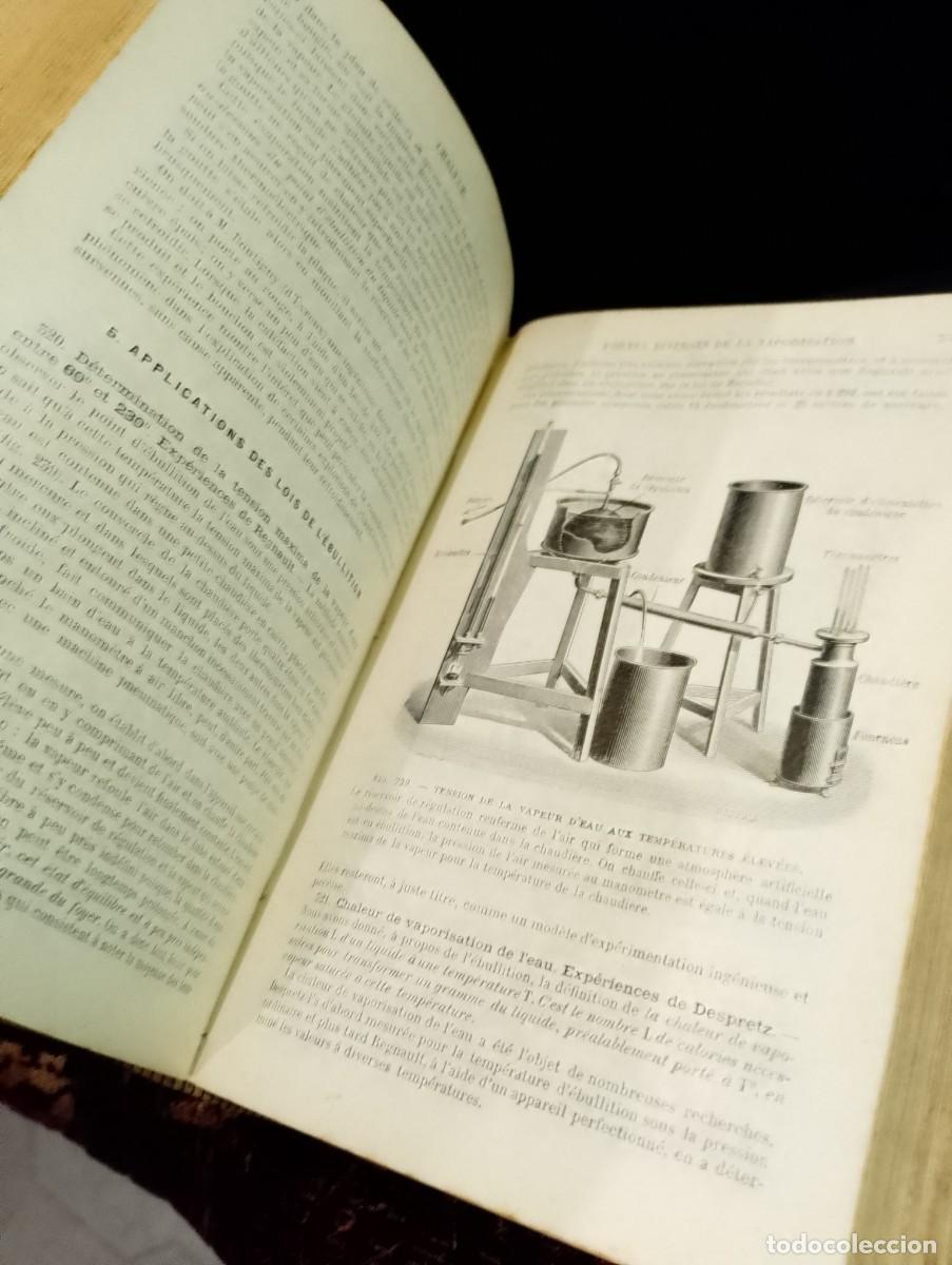 Libros antiguos: Cours &Eacute;lementaire de Physique 1907 M. Chassagny - Foto 5