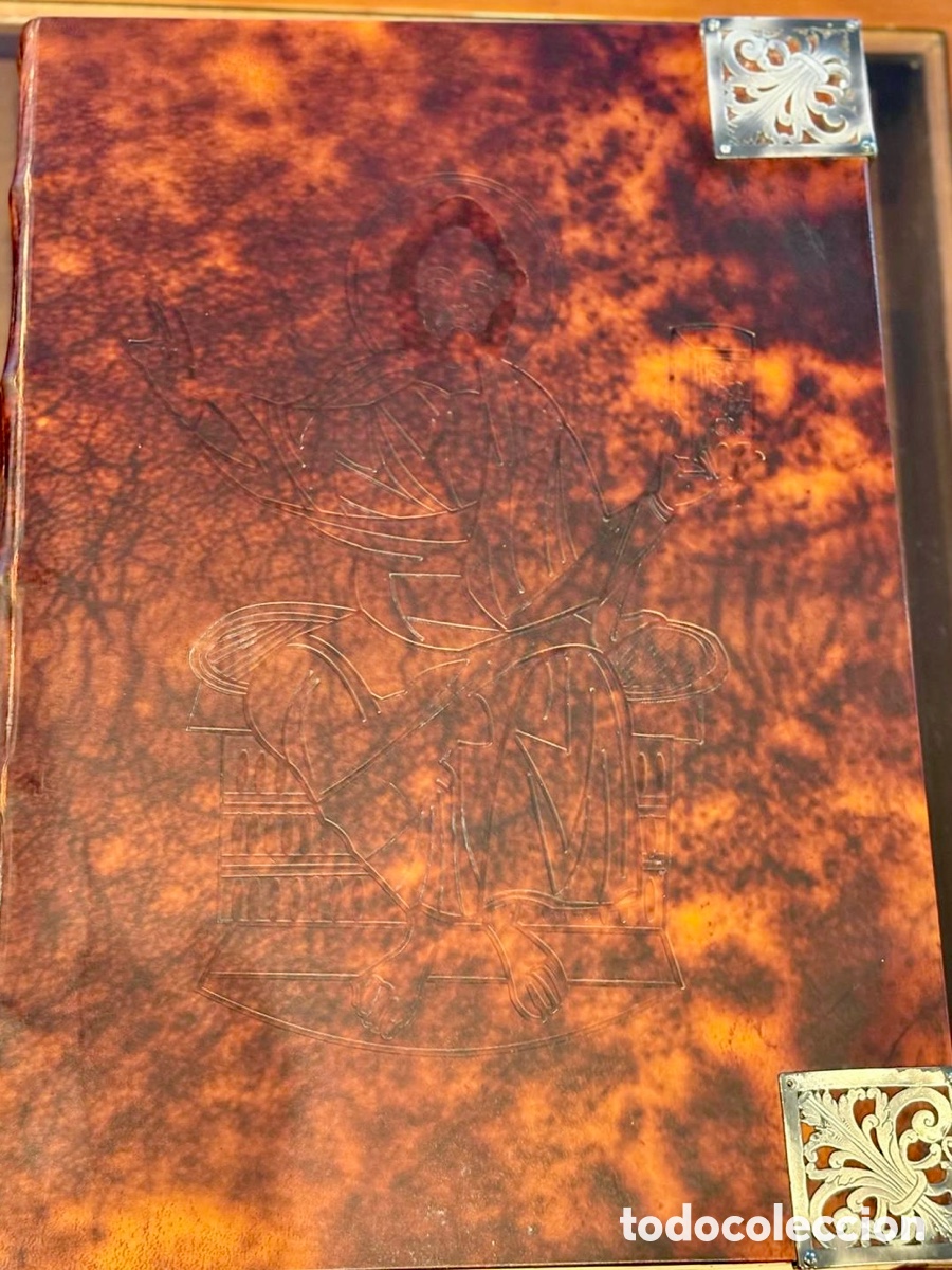 Libros antiguos: Beato de Liebana . C&oacute;dice del monasterio de las Huelgas. Scriptorium. - Foto 4