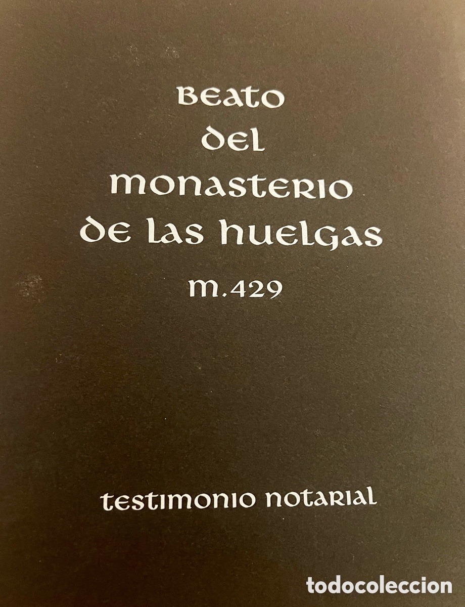 Libros antiguos: Beato de Liebana . C&oacute;dice del monasterio de las Huelgas. Scriptorium. - Foto 5