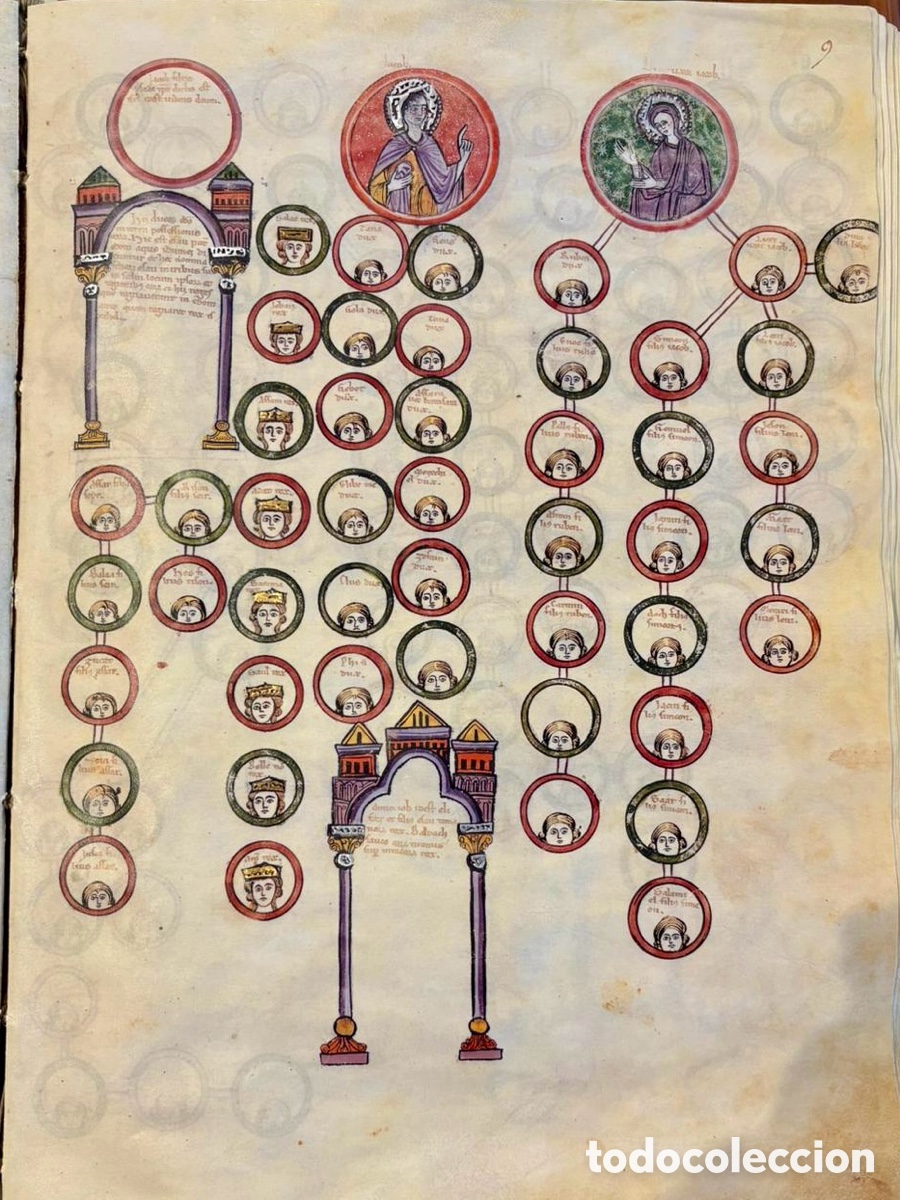 Libros antiguos: Beato de Liebana . C&oacute;dice del monasterio de las Huelgas. Scriptorium. - Foto 10