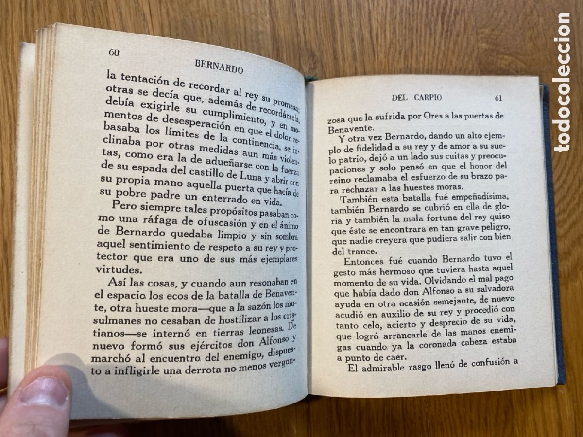 Libros antiguos: Coleccion Araluce - Bernardo del Carpio - 1&ordf; edicion 1937 - Foto 4
