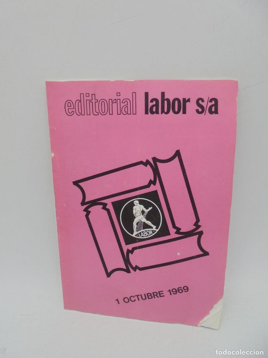 Libros antiguos: CATALOGO. EDITORIAL LABOR, S.A. OCTUBRE 1969. - Foto 1
