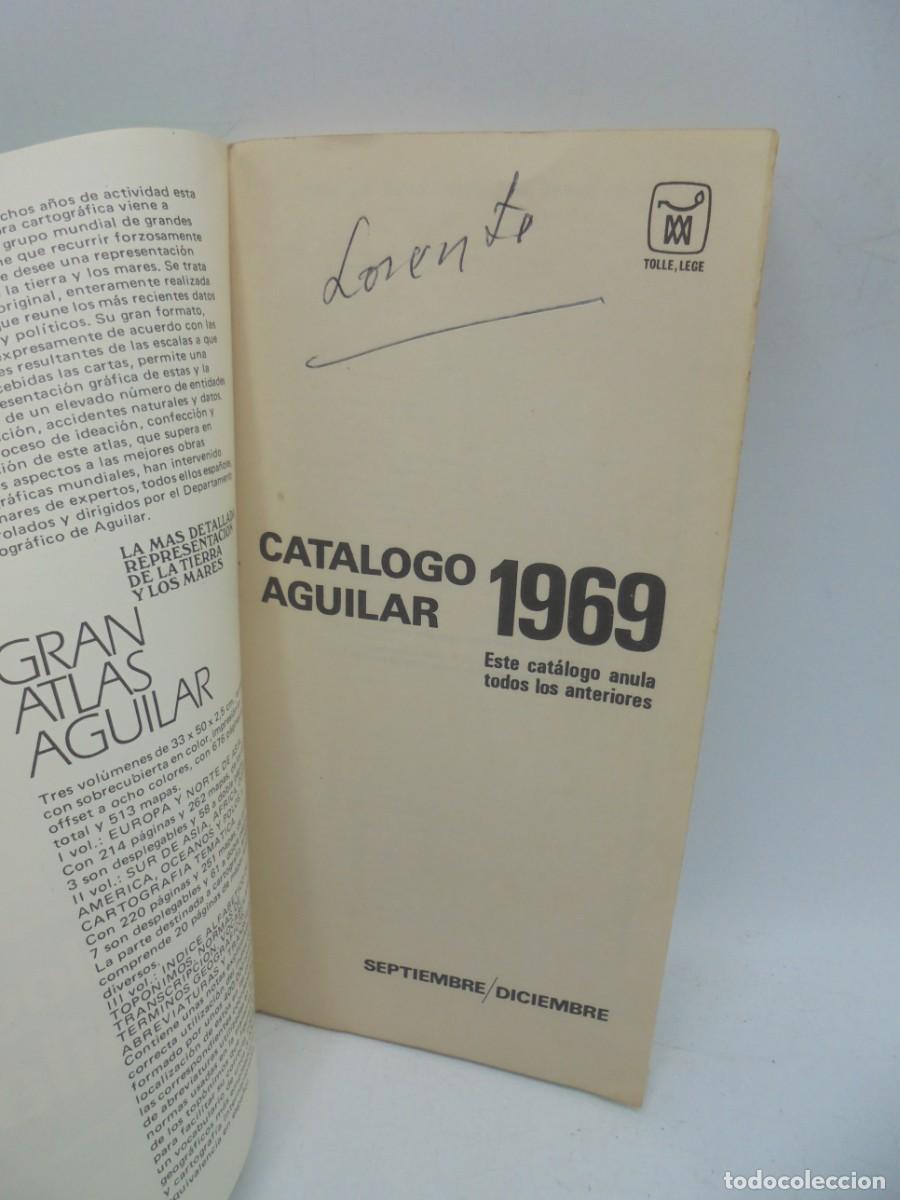 Libros antiguos: CATALOGO. AGUILAR. 1969. - Foto 2