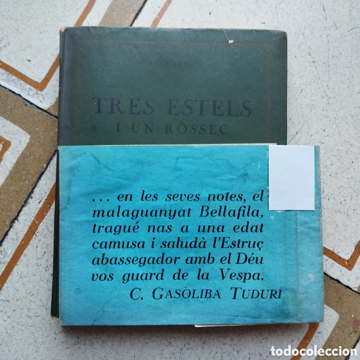 Libros antiguos: TRES ESTELS I UN R&Ograve;SSEC BELLAFILA JOSEP CARNER EDICIONS LA MIRADA 1927