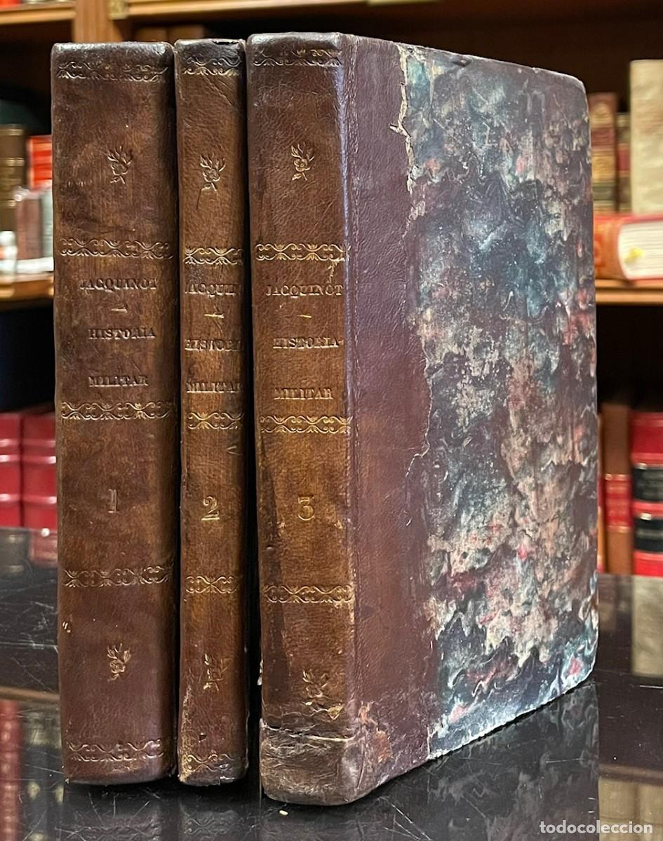 Libri antichi: C. Jacquinot de Presle . Curso Del Arte y De La Historia Militar