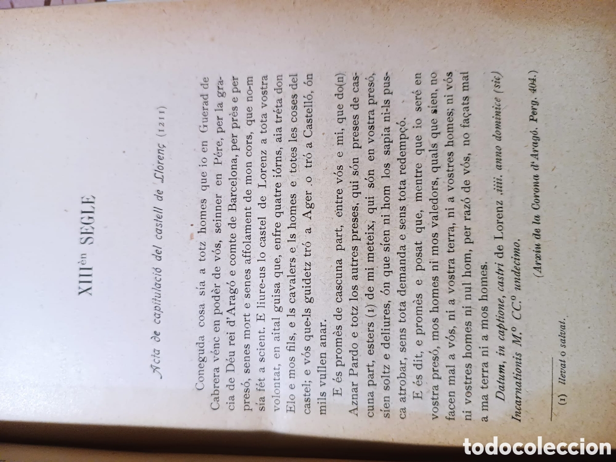 Libros antiguos: Crestomat&iacute;a Catalana A. Bulbena - Foto 3