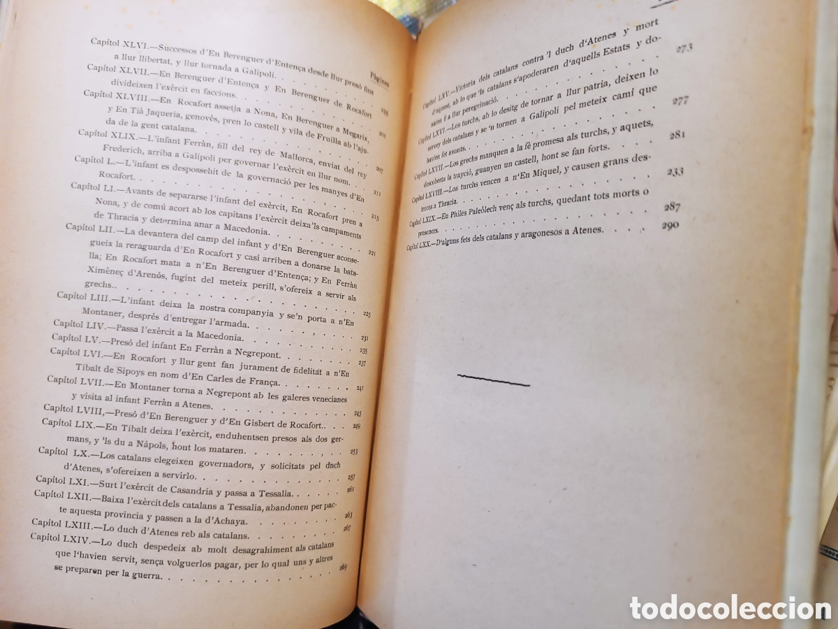Libros antiguos: Los Almog&agrave;vers, F. De Moncada - Foto 6