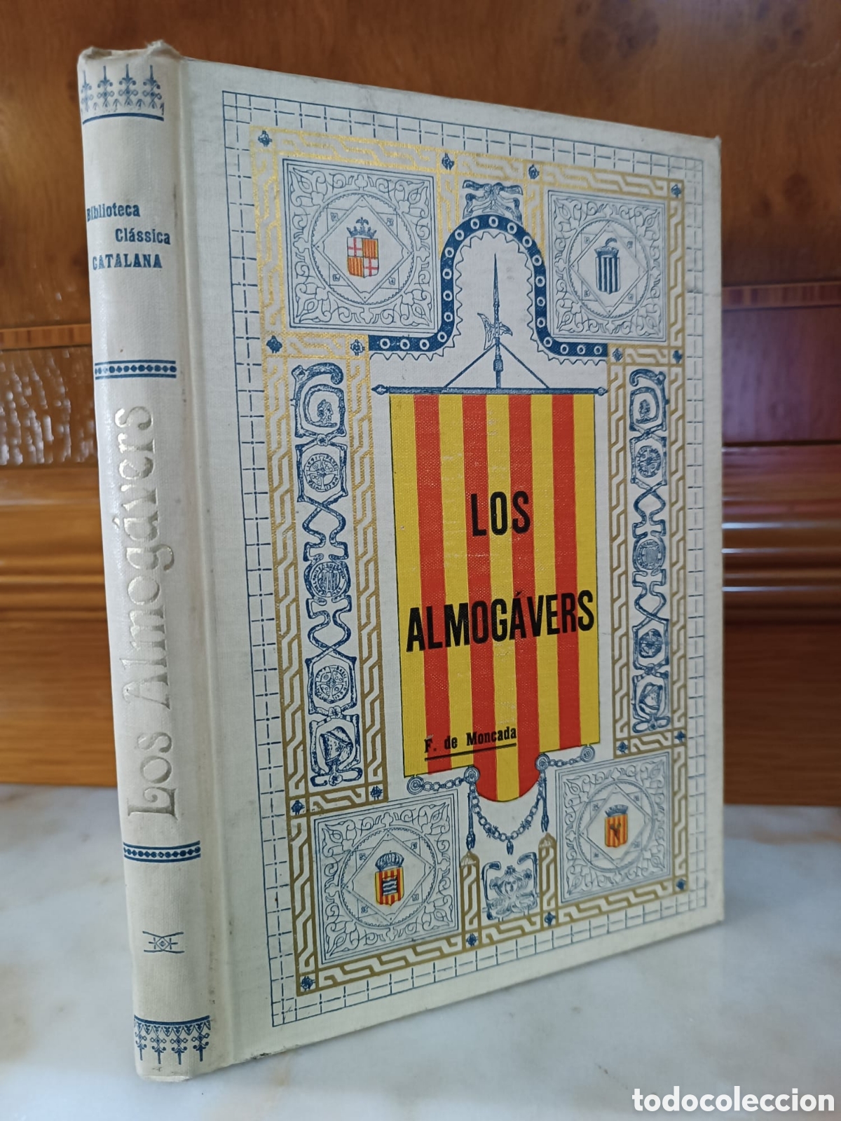 Libros antiguos: Los Almog&agrave;vers, F. De Moncada - Foto 1