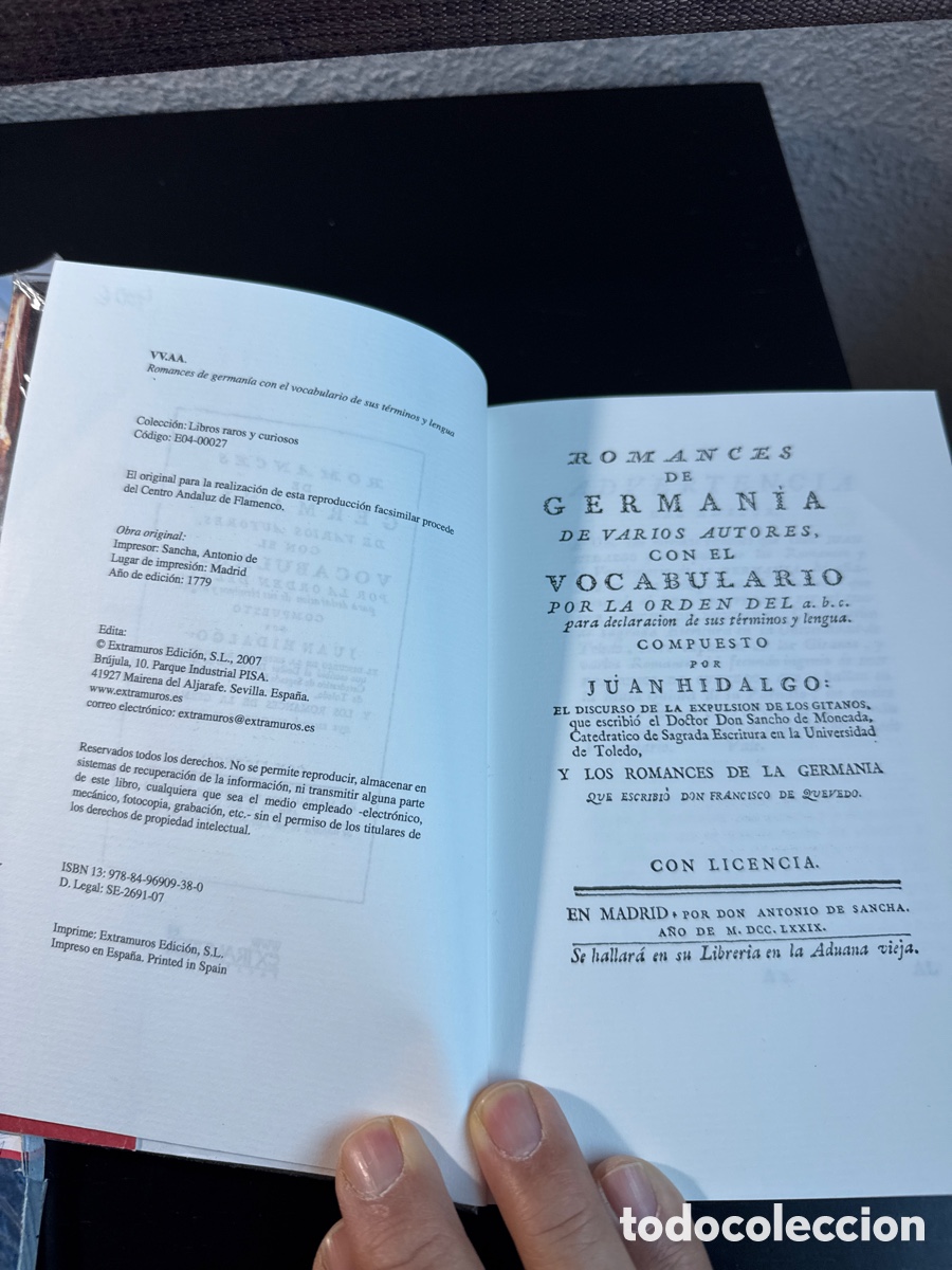 Libros antiguos: ROMANCES de GERMAN&Iacute;Ade varios autores - Foto 5