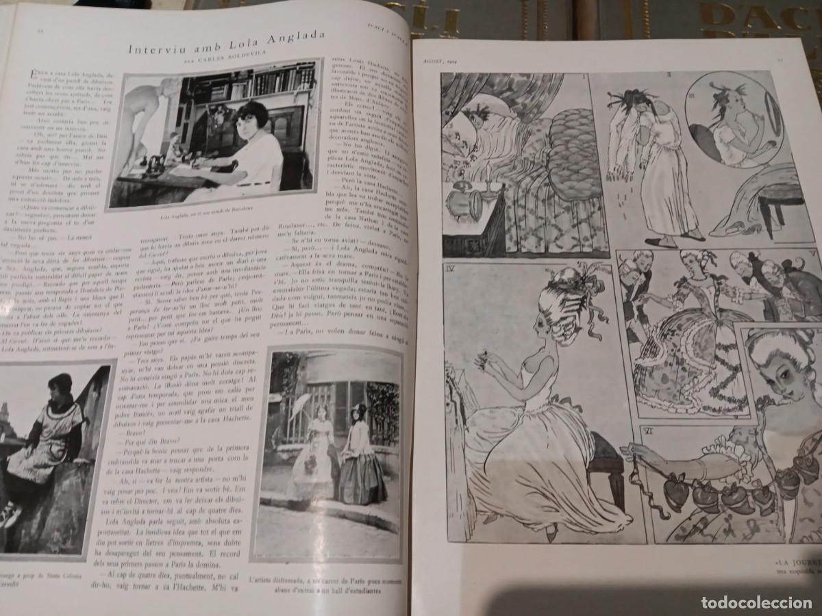 Libros antiguos: Revistas tomos D,ac&iacute; i D,all&agrave; - Foto 13