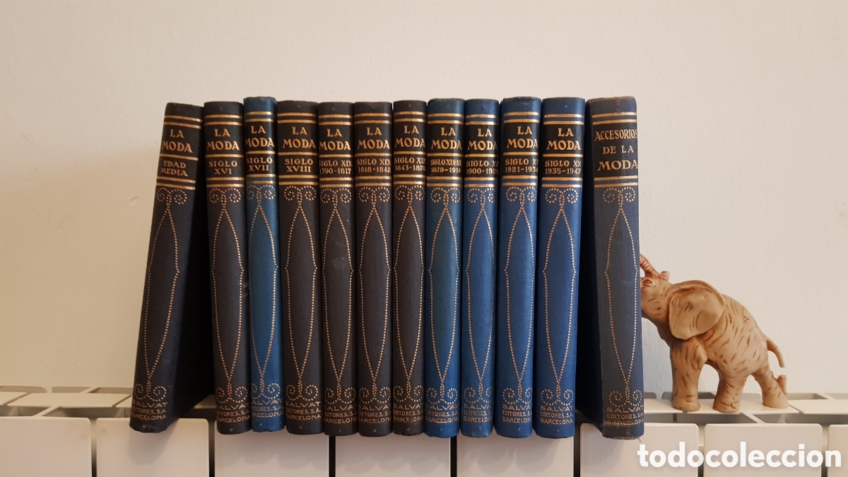 Libros antiguos: La moda. Historia del traje en europa. Completa - Foto 1