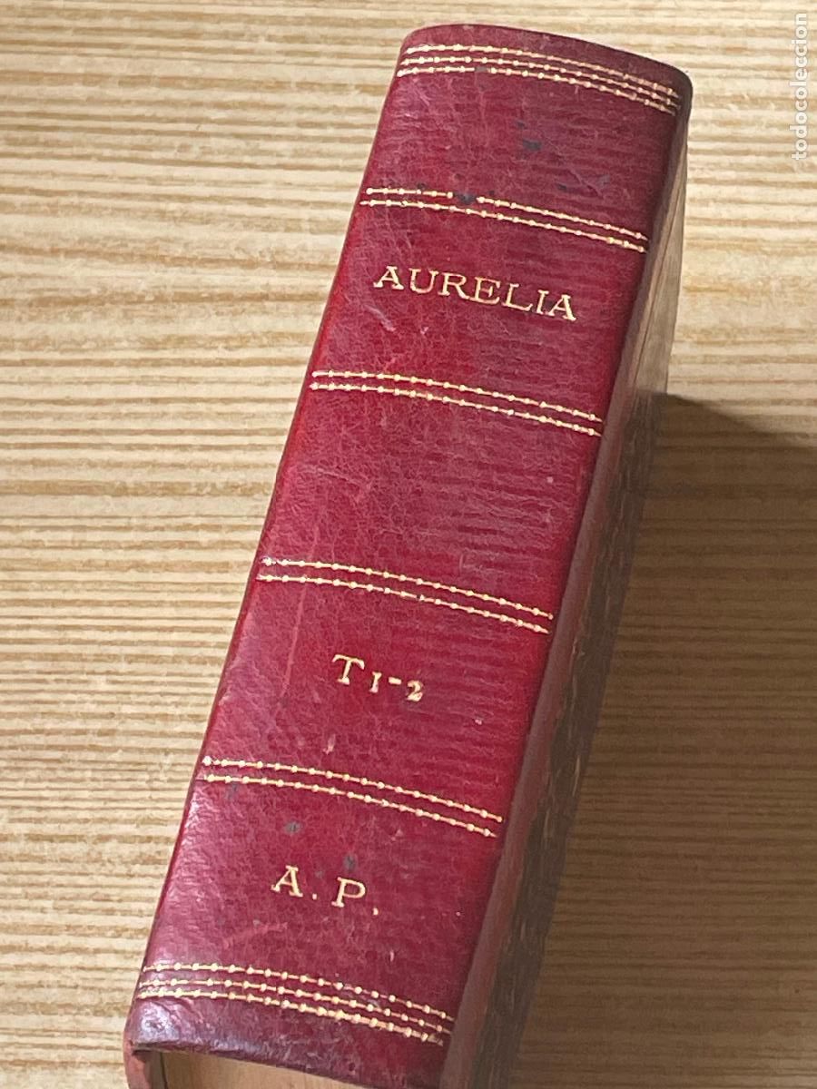 Old books: AURELIA O LOS JUDIOS DE LA PUERTA CAPENA - M.A.QUINTON - DIARIO VALENCIA S/F HACIA 1920