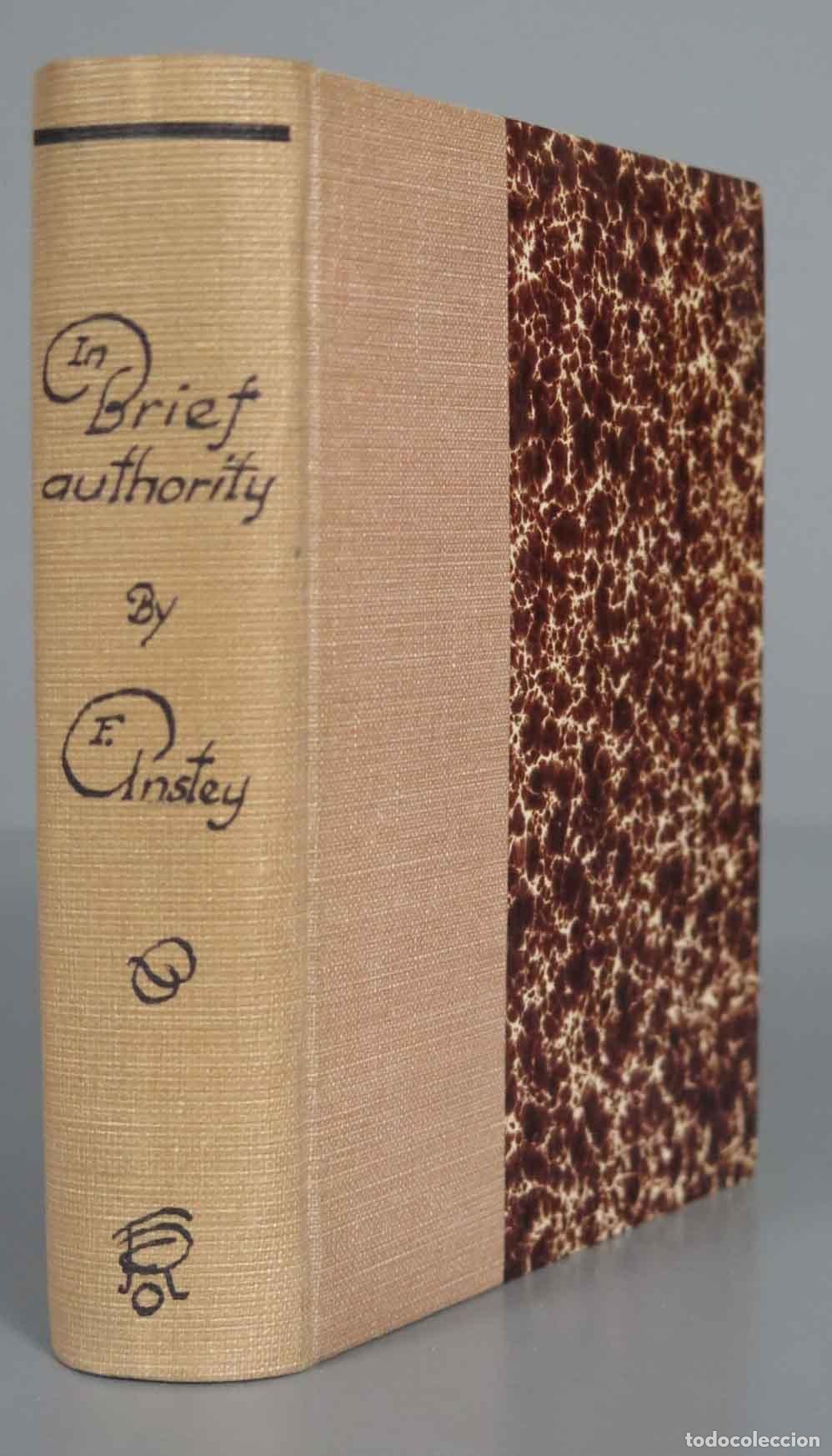 Libros antiguos: F. ANSTEY In Brief Authority 1917. 2 TOMOS. - Foto 1