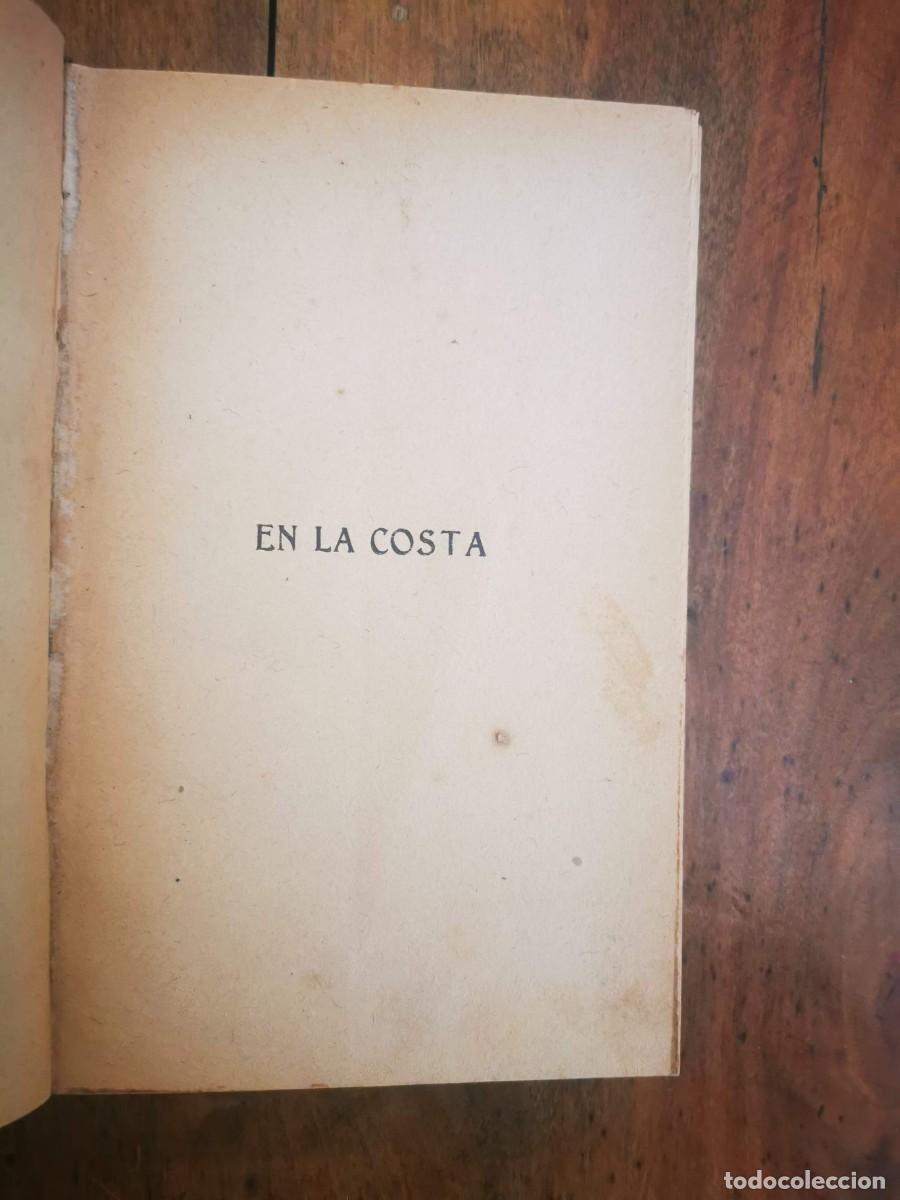 Libros antiguos: BAR&Oacute;, Teodoro. En la costa: novela original - Foto 3