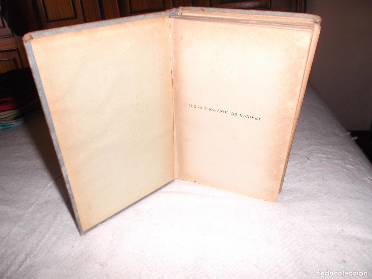 Libros antiguos: ideario espa&ntilde;ol de Ganivet a&ntilde;o 1932 - Foto 2