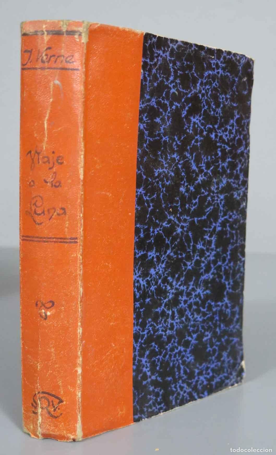 Libros antiguos: De la Tierra a la Luna Verne - Foto 1