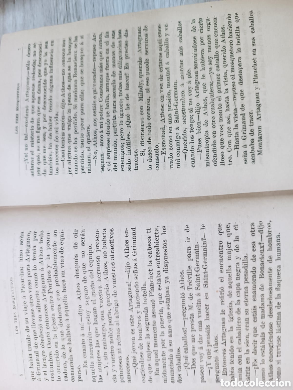 Libros antiguos: Los tres mosqueteros, Alejandro Dumas - Foto 3