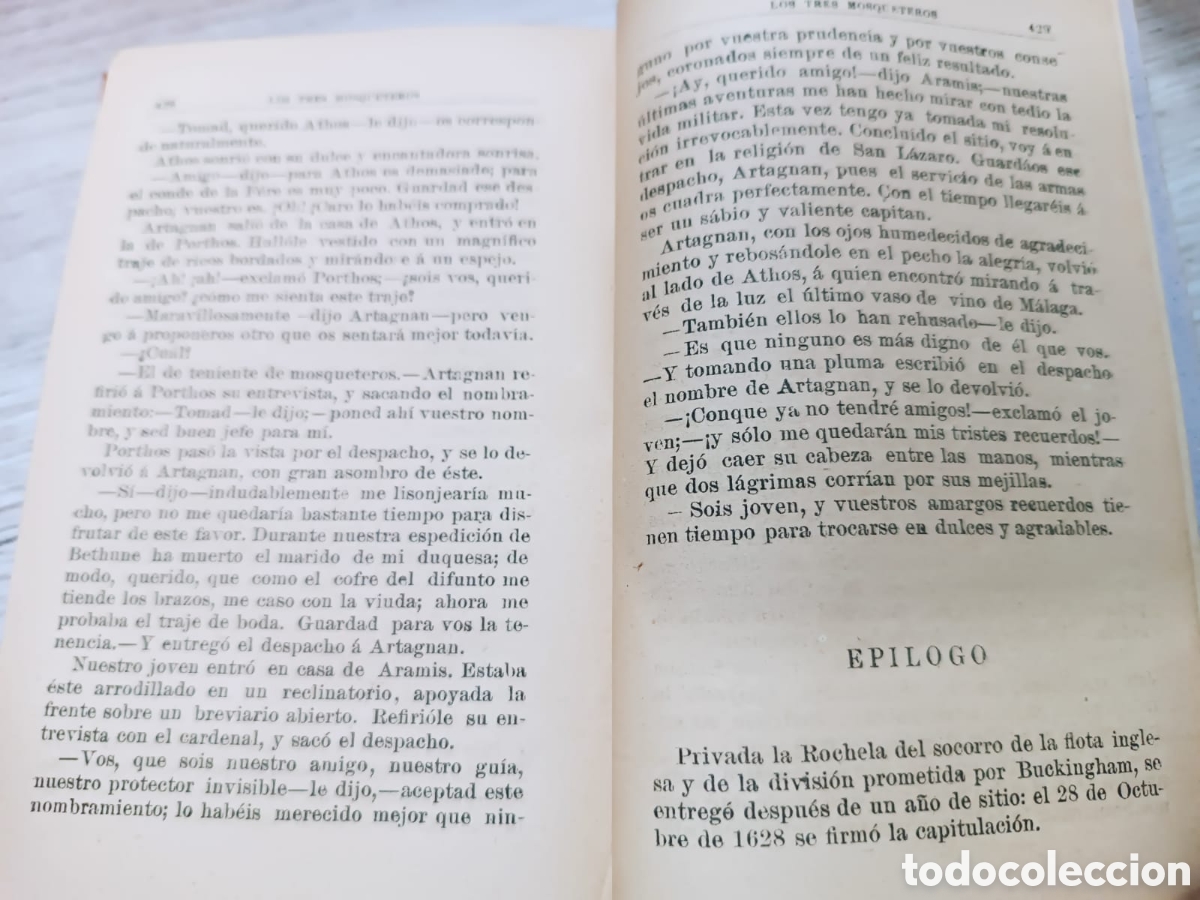 Libros antiguos: Los tres mosqueteros, Alejandro Dumas - Foto 5