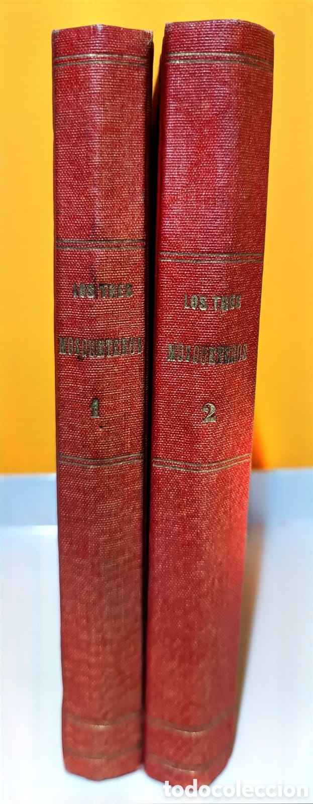 Libros antiguos: Los tres mosqueteros, Alejandro Dumas - Foto 1