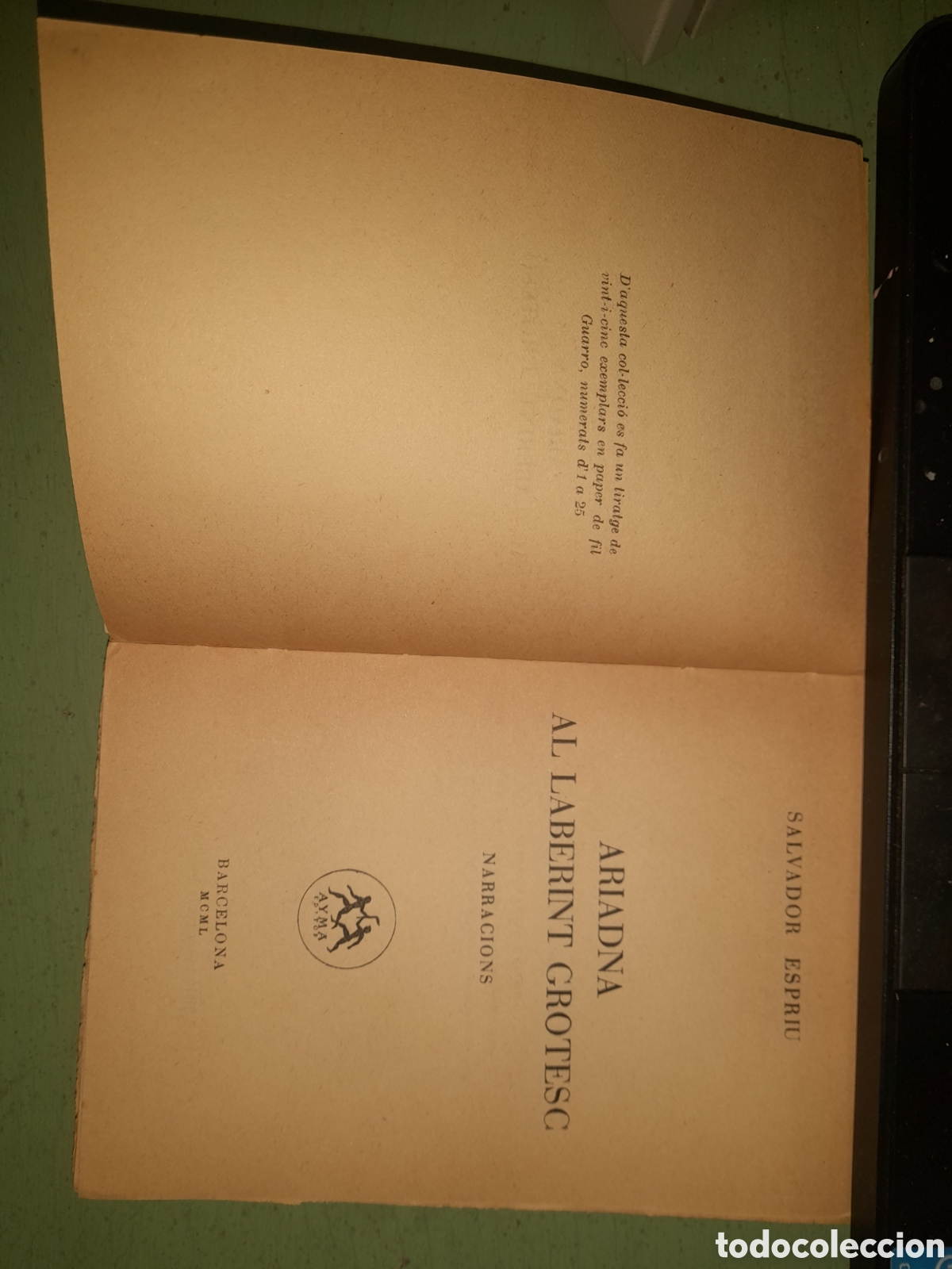 Libros antiguos: Libro con se&ntilde;ales del paso del tiempo - Foto 4