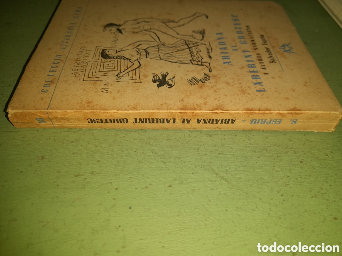 Libros antiguos: Libro con se&ntilde;ales del paso del tiempo - Foto 8